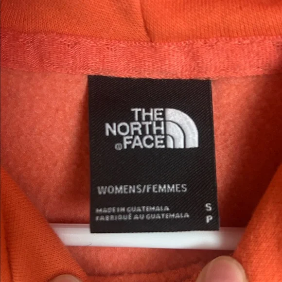 The North Face women’s Bright Orange Hoodie - Picture 2 of 2